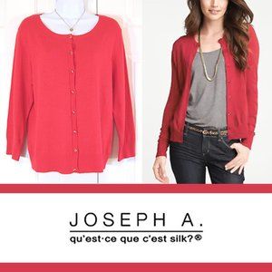 Joseph A. | Classic Fine Knit Cardigan Sweater